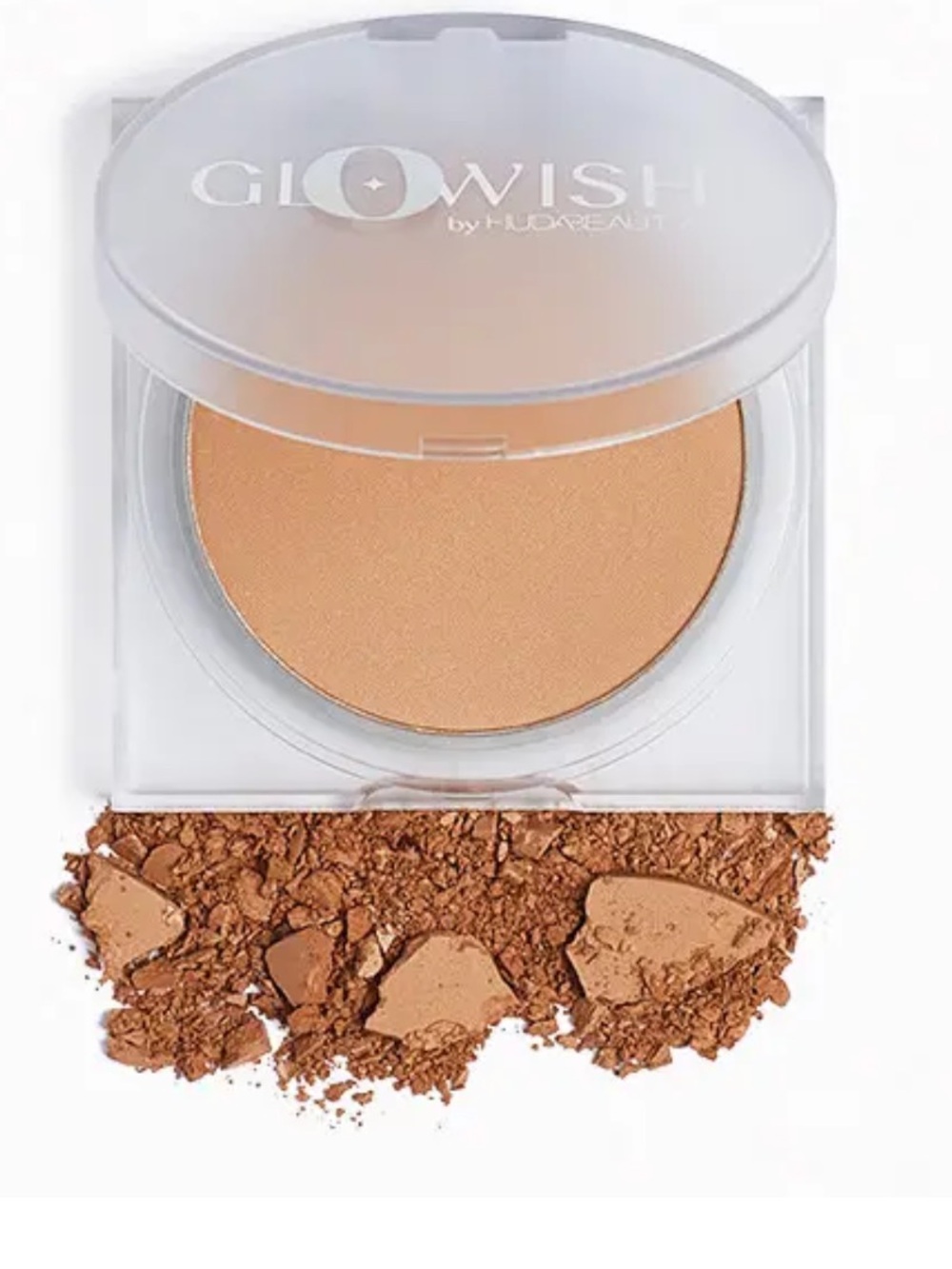 Glowish by Huda Beauty Pressed Powder Bronzer -04 Light Medium